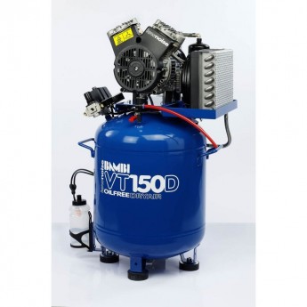 Компрессор безмасляный с осушителем BAMBI VT150D 1.1 кВт 50 л 8 бар Компрессор безмасляный с осушителем BAMBI VT150D 1.1 кВт 50 л 8 бар