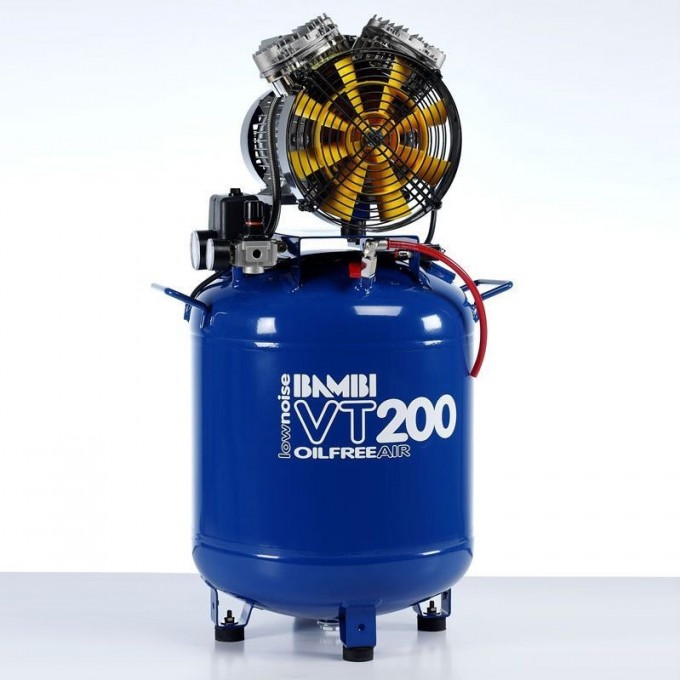 Компрессор безмасляный BAMBI с ресивером 50 л VT200