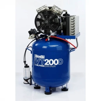 Компрессор безмасляный с осушителем BAMBI VT200D 50 л 8 бар