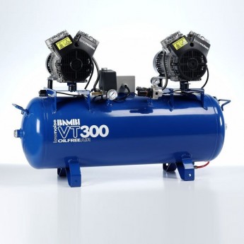 Компрессор безмасляный BAMBI VT300 2.2 кВт 100 л 8 бар Компрессор безмасляный BAMBI VT300 2.2 кВт 100 л 8 бар