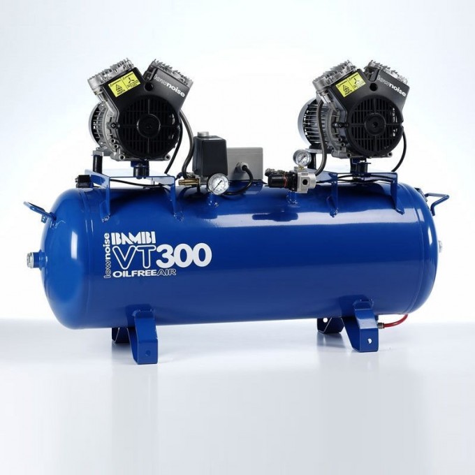 Компрессор безмасляный BAMBI 2.2 кВт 100 л 8 бар VT300