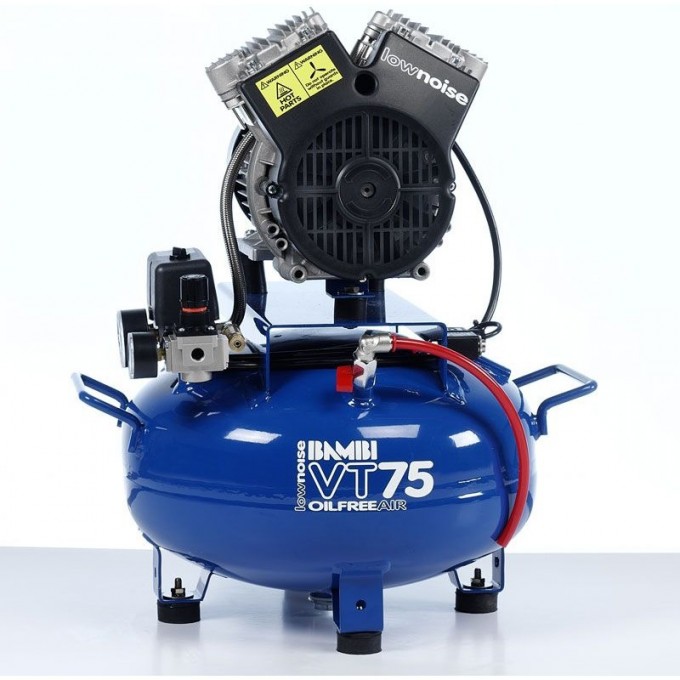 Компрессор безмасляный BAMBI VT серия 0.55 кВт 24 л 8 бар VT75